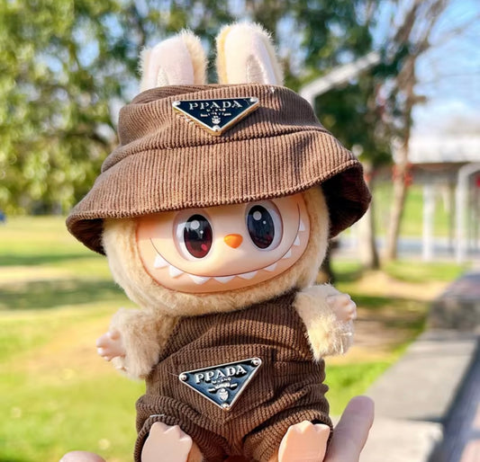 Chocolate Milk Prada Labubu Set