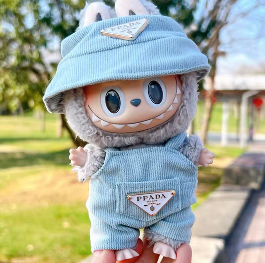 Baby Blue Prada Labubu Set