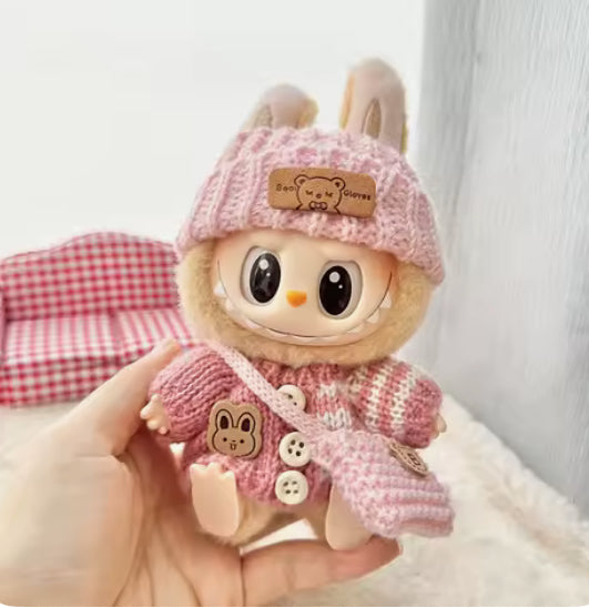 Pretty in Pink Labubu Set